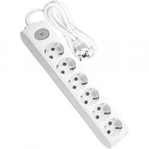 Multi-Let 6lı Anahtar-Topraklı Kablolu Ç.K 3m Priz