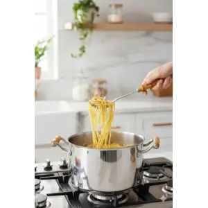 Mundo, Bambu Saplı Spagetti Kaşığı 29 * 7,5 cm
