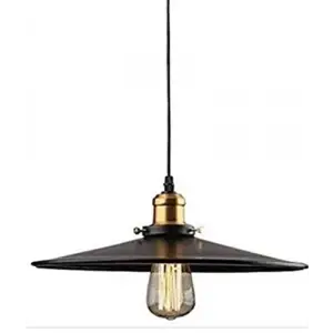 Mylights Retro Rustik Avize Siyah 40 Cm
