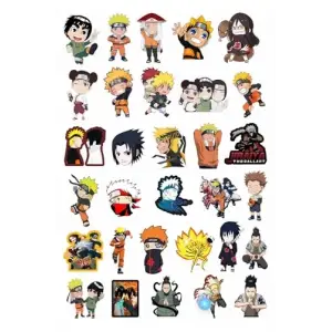 Naruto Anime 31li Sticker Paketi