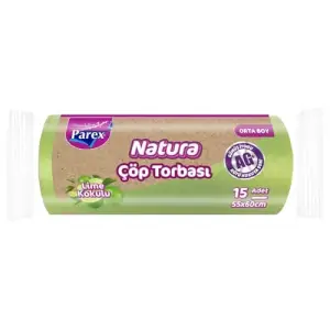 Natura Çöp Torbası, Orta Boy, 15li