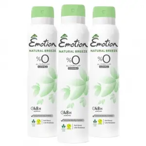 Natural Breeze Deodorant 3x150ml