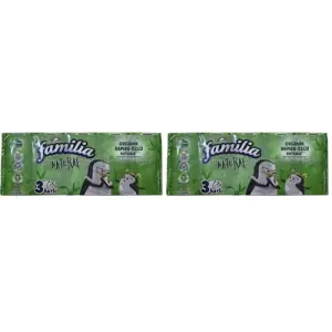 Natural Cep Mendil 10 * 10 2li paket