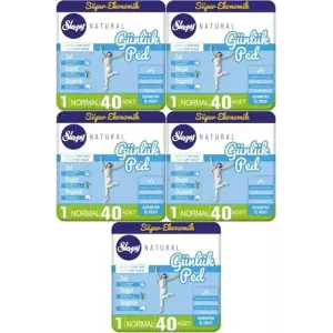 Natural Günlük Ped Normal 40lı X 5 (200 Adet)