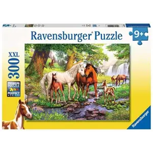 Nehirde Atlar 300 Parça Puzzle