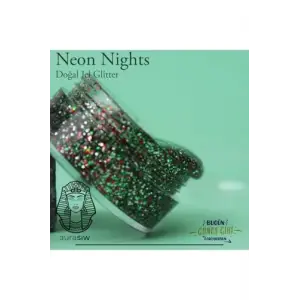 Neon Nights - Jel Formlu Doğal Glitter