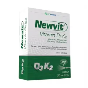 Newvit Vitamin D3 K2 Sprey 30ml