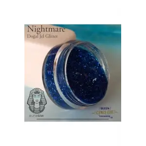 Nightmare - Jel Formlu Doğal Glitter