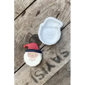 Noel Baba Mum Kalıbı (Silikon)
