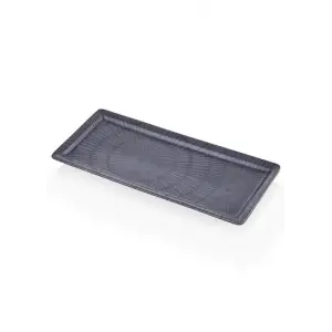 Noon Dikdörtgen Servis Gri 35x16 cm