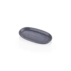 Noon Oval Servis 2li Gri 26 cm