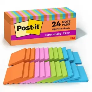 Notes 7,6 x 7,6 cm Cube yaprak 24 Pads