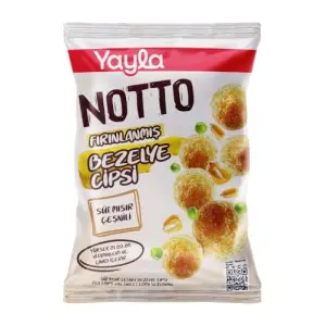 Notto Süt Mısır Aromalı Bezelye Cipsi