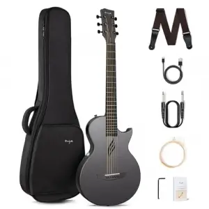 Nova GO SP1 BK Siyah Elektro Akustik Gitar