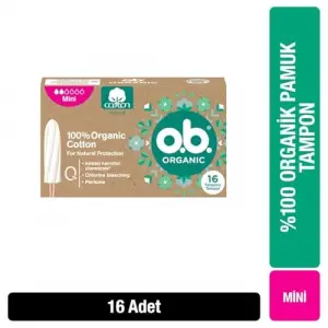 o.b Organic Cotton Mini Tampon (16 adet)