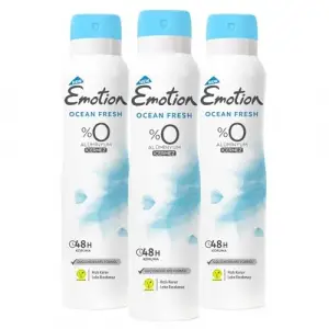 Ocean Fresh Kadın Deodorant 3x150ml