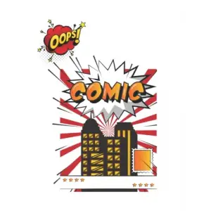 OOPS ! COMIC: BLANK COMIC BOOK PANELS