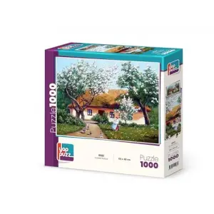 Ördekli Bahçe 1000 Parça Puzzle