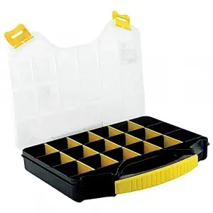 Org/13 Organizer, Polypropylene, Siyah/Sarı, 13, 1 Adet