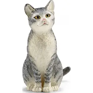 Oturan Kedi Figürü, 4 cm