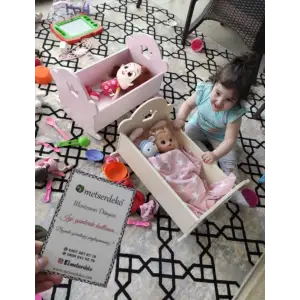 Oyuncak Beşik (beyaz)