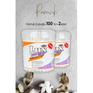Pamuk Çubuğu 100 lü x 2 Adet