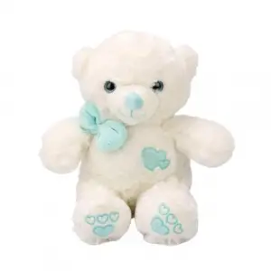 Papyonlu Peluş Ayı 30 cm. - Mavi