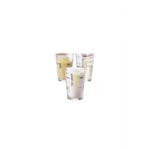 Paşabahçe Ölçü Bardağı Seti 3lü, Cam