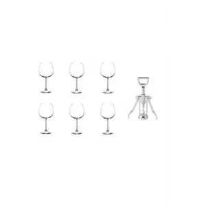 Pasabahce Paşabahçe 7 Parça Enoteca Kadeh Ve Tirbuşonlu Set