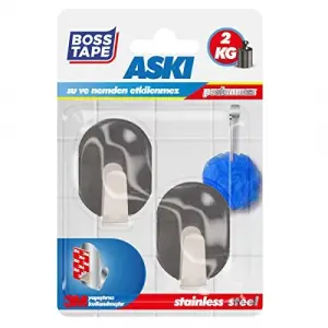 Paslanmaz Inox İkili Askı