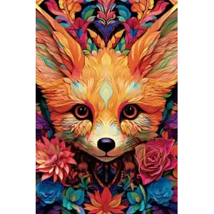 Password Notebook: Beautiful Fox Internet Address and Password Notebook with Alphabetical tabs and Index