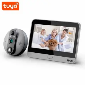 PD-20 Akıllı Kapı Zili – LCD Ekranlı, Mobil Uyumlu, Hareket Sensörlü