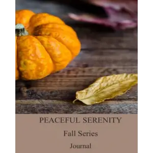 Peaceful Serenity Fall Series Günlük Defteri - Journal 9