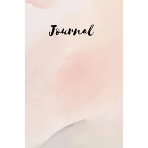 Peach Watercolor Journal