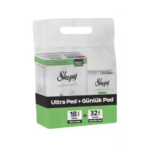 Ped Gece 18 Adet + Günlük 32 Adet Set