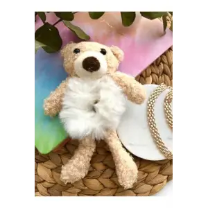 Peluş Ayıcık Lastik Toka
