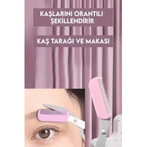 Pembe Taraklı Kaş Makası
