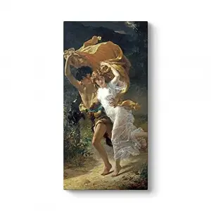 Pierre Auguste Cot - The Storm Tablosu 80 x 160