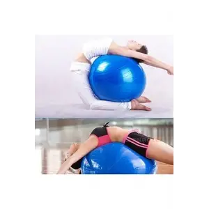 pilates topu - pompa hediyeli 65 cm renkli