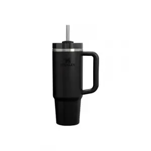 Pipetli Termos Bardak Siyah 0.89 L