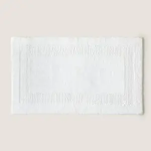 Plaın Bambu Paspas 40X60 Cm Beyaz