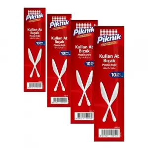 Plastik Bıçak 10lu