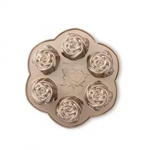 Platinum Rosebud Baking Pan