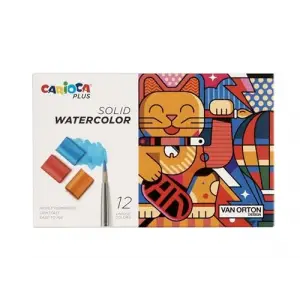 Plus Tablet Sulu Boya 12Li (Fırçali)