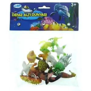 Poşetli Deniz Hayvanları Seri 2 Denizatlı Figür