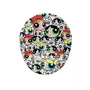 PowerPuff Desenli Bilek Destekli Mouse Pad