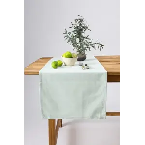Premium Keten Runner 40 X 150 Cm (Adaçayı)