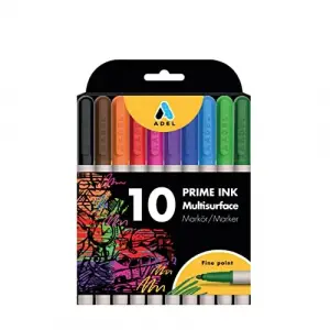 Prime Ink Multisurface 10lu Klasik Markör