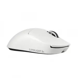 Pro X Superlight 2C Kablosuz Oyuncu Mouse, Hafif, Hero 2 Sensör, 32.000 DPI, Beyaz