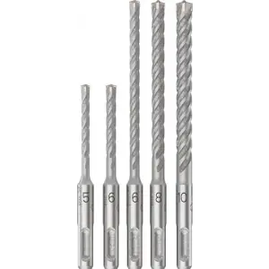 Professional Accessories Sds Plus-5 x: Set 5 Uds: 5, 6, 6, 8, 10 (5)